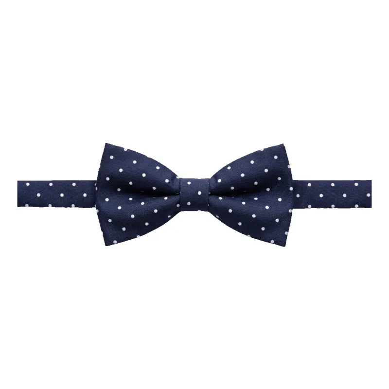 Coes Occasion Silk Self Tie Dot Bow Tie made by Coes