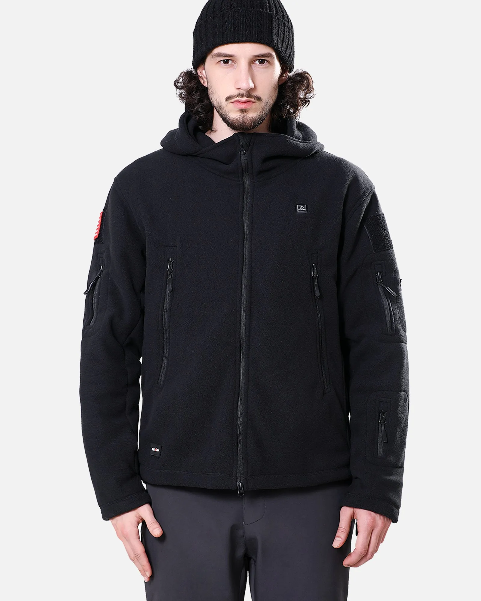 Men's Polar Fleece Heated Jacket With 12V Battery Pack sold by DEWBU product image thumbnail 2