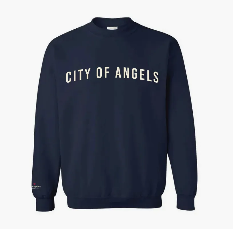 city of angels lightweight crewneck sold by friend + folk