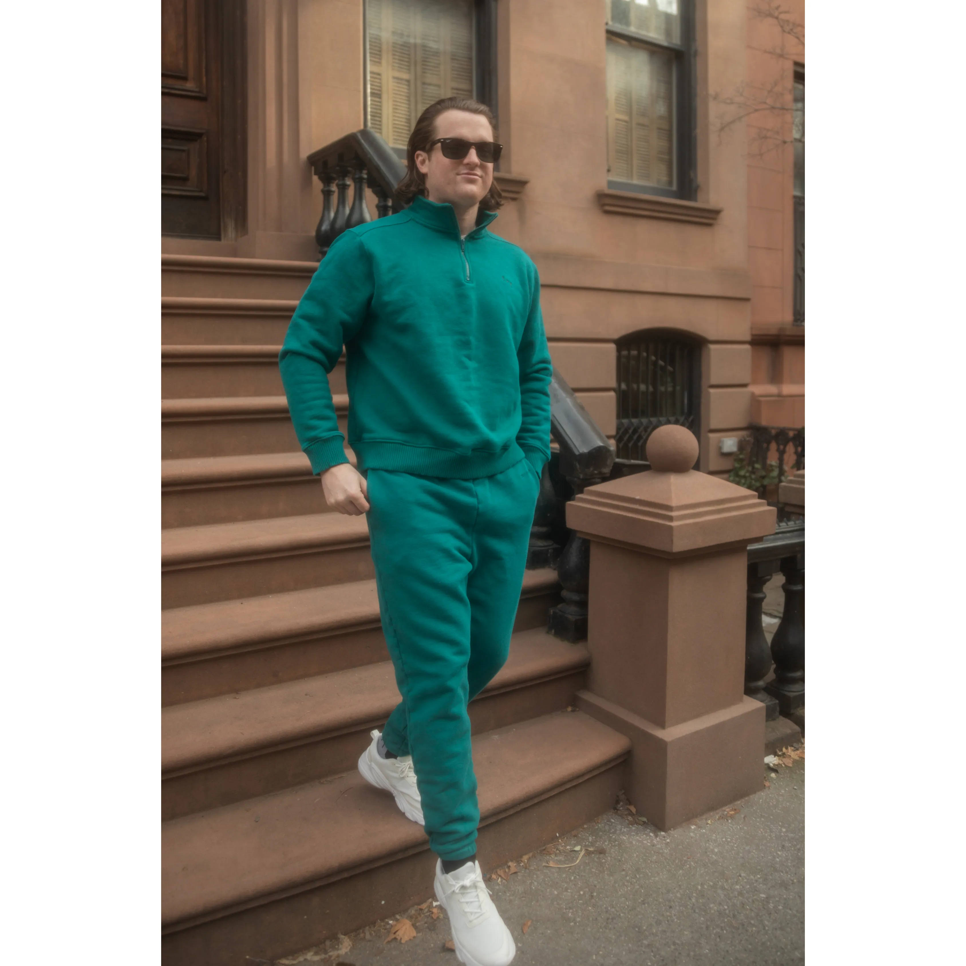 ace quarter zip sweatshirt sold by friend + folk product image thumbnail 2