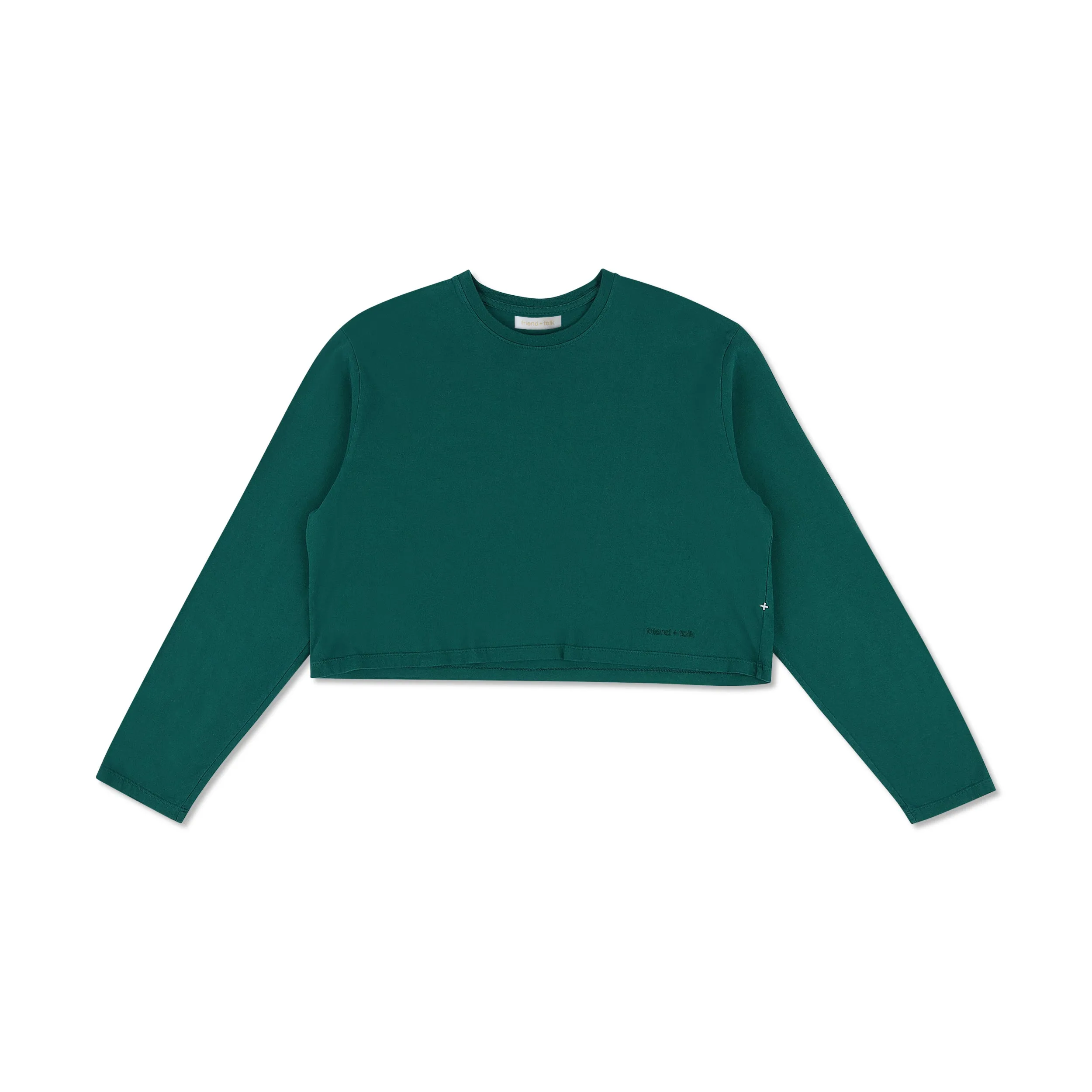 banks long sleeve cropped t-shirt sold by friend + folk product image thumbnail 5