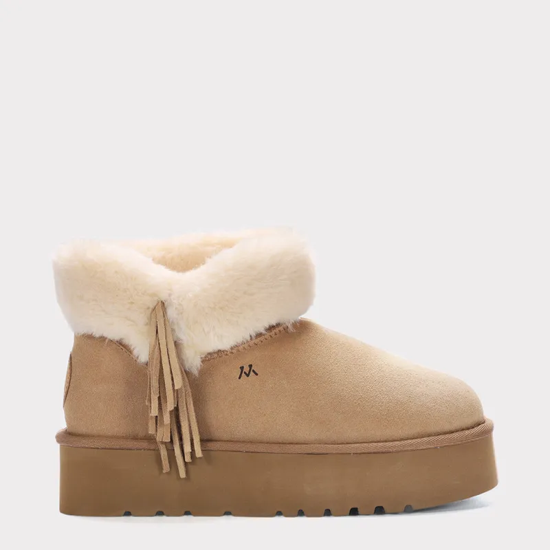 Amari Women's Platform Boot (1.5") sold by Mykos