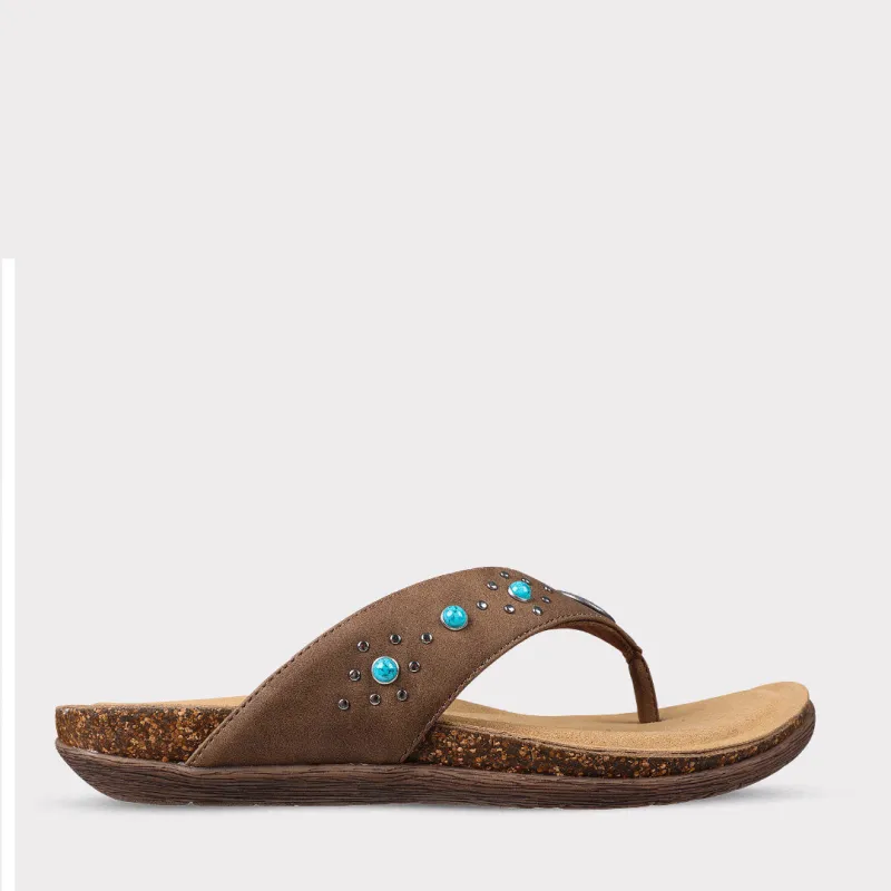 LâMO Classic Women's Jovie Thong Sandal sold by Mykos