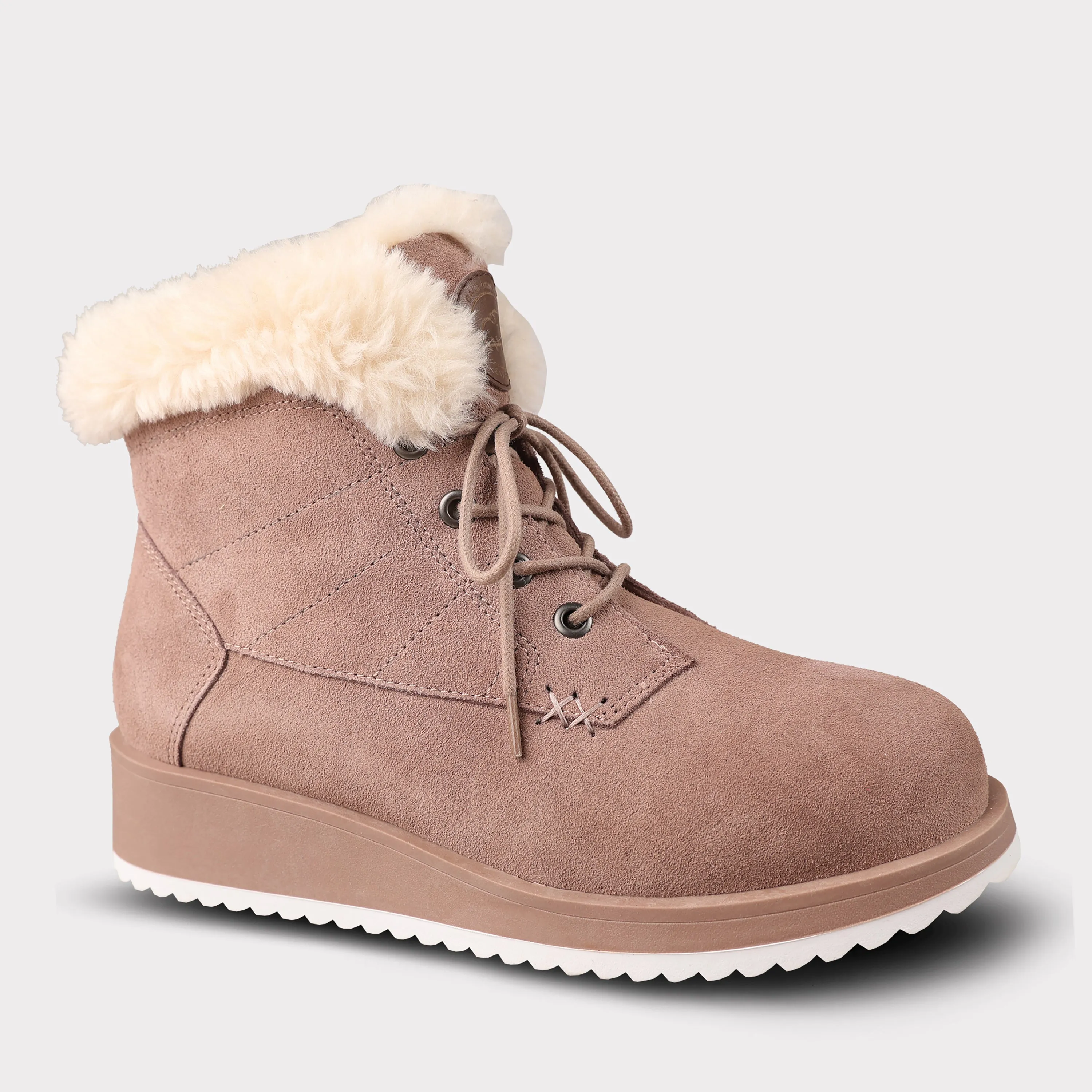 LâMO Women's Lace-up Suede Demi Boot sold by Mykos product image thumbnail 3