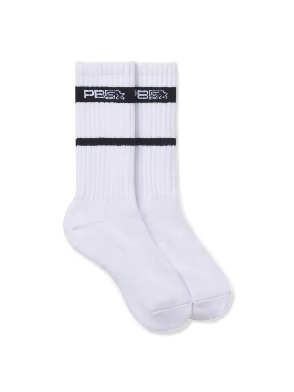 Striped Unisex Crew Socks sold by PB5star
