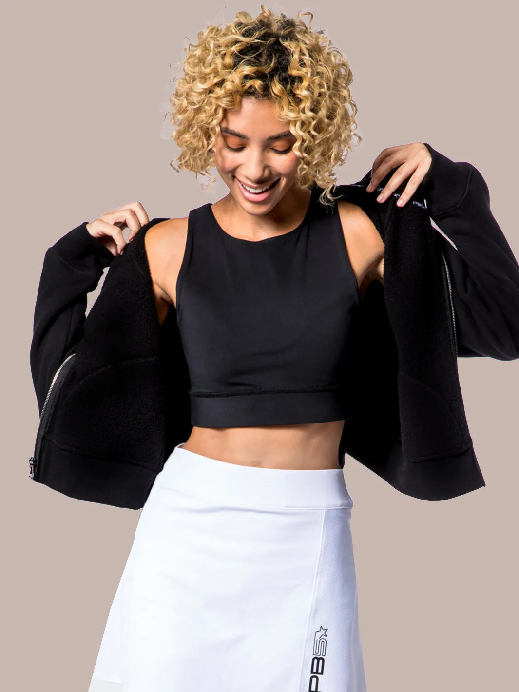 Luxe Cropped Lounge Hoodie sold by PB5star product image thumbnail 3