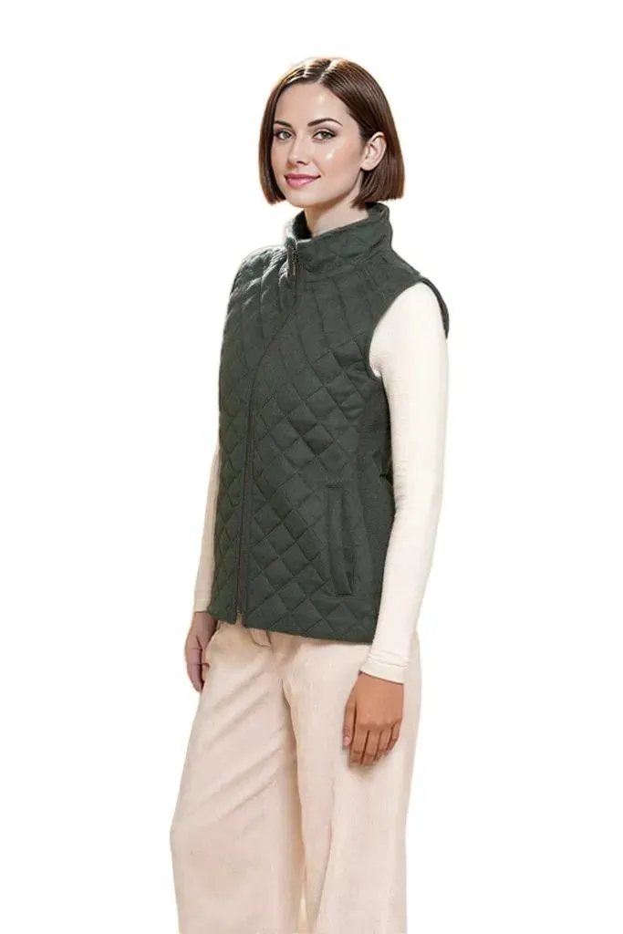 Luxury Quilted Alpaca Vest sold by Purely Alpaca product image thumbnail 3