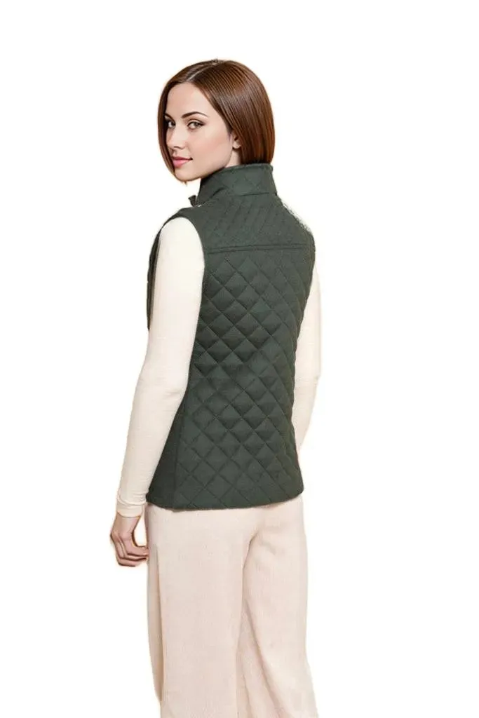 Luxury Quilted Alpaca Vest sold by Purely Alpaca product image thumbnail 2