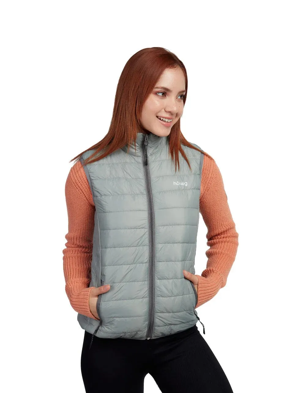 Women's Alpafill Puffer Alpaca Vest sold by Purely Alpaca