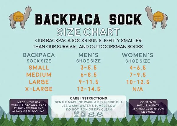 BACKPACA Lightweight Hiker Alpaca Ankle Socks sold by Purely Alpaca product image thumbnail 4