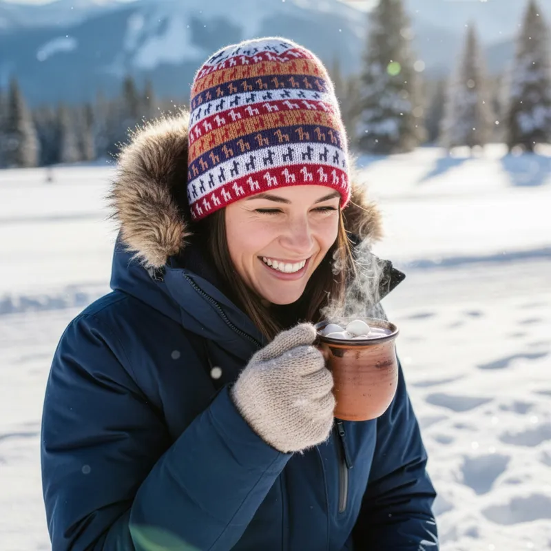 Alpacas on Alpaca Hat sold by Purely Alpaca
