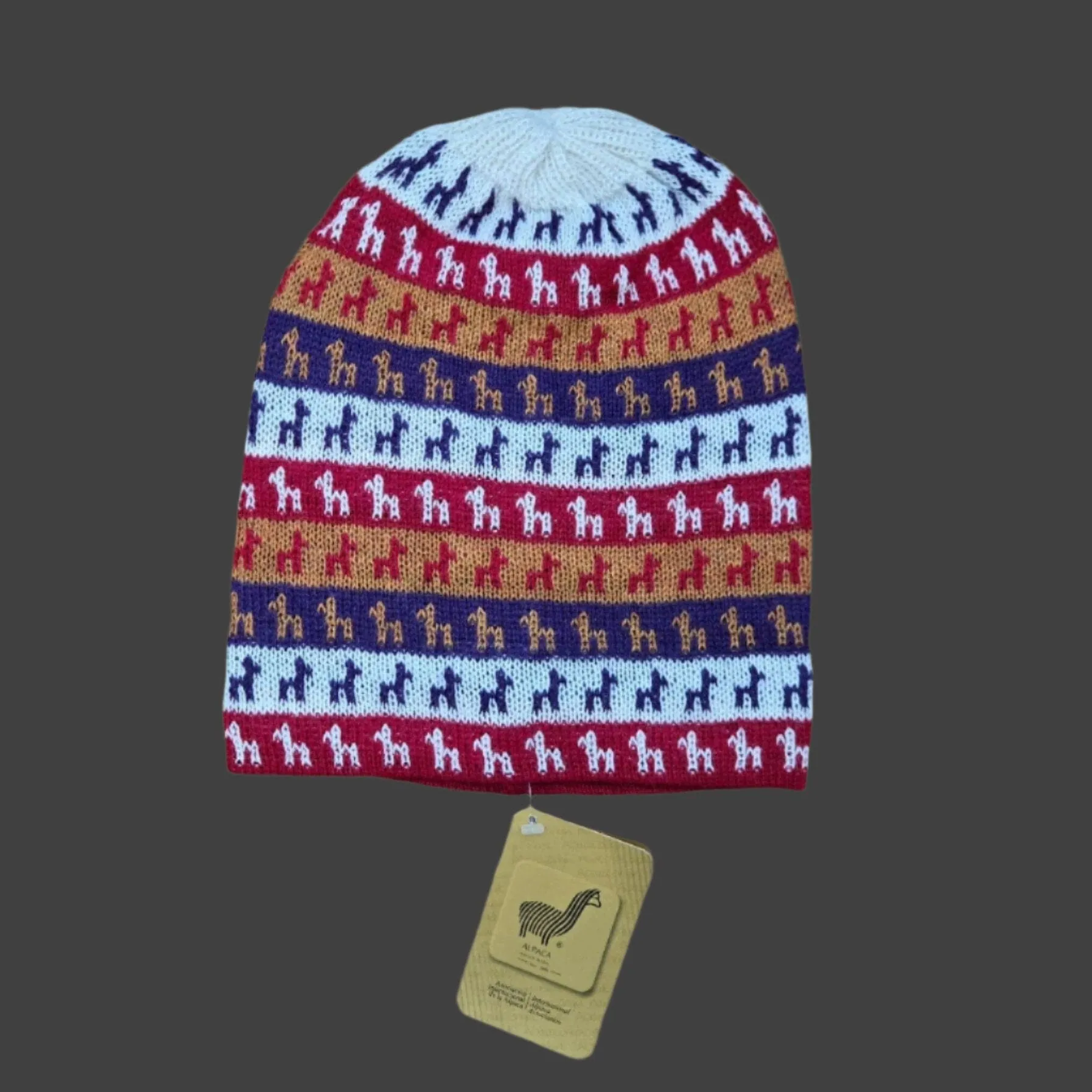 Alpacas on Alpaca Hat sold by Purely Alpaca product image thumbnail 3