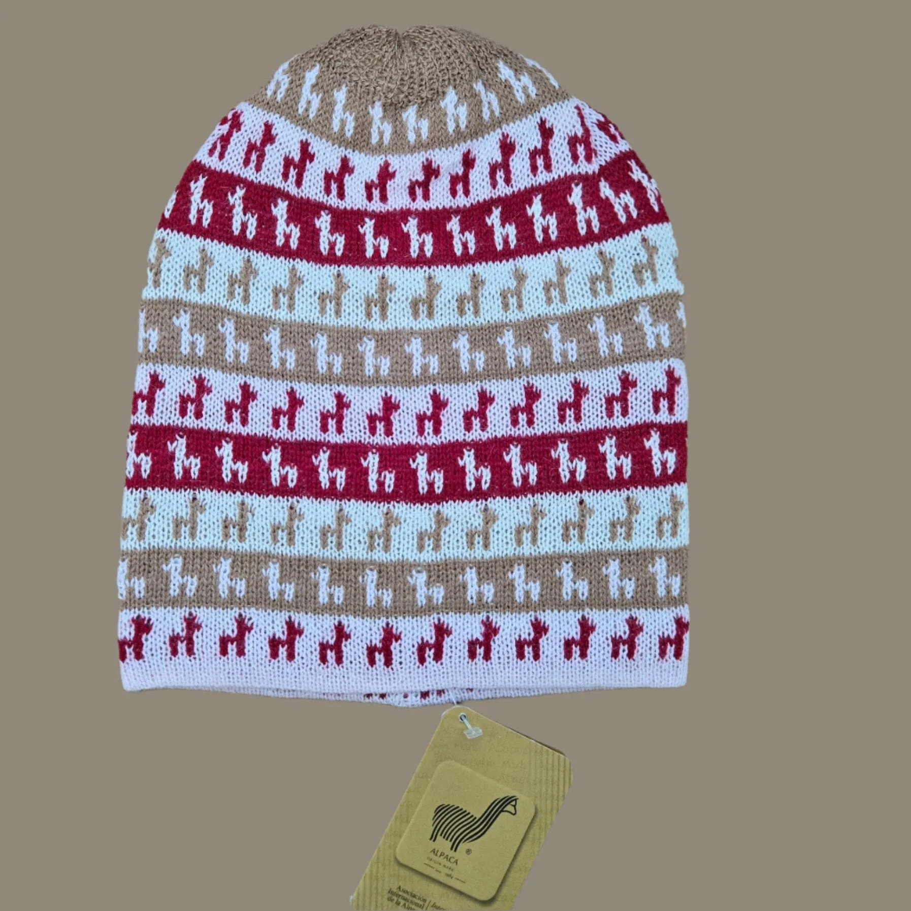 Alpacas on Alpaca Hat sold by Purely Alpaca product image thumbnail 4