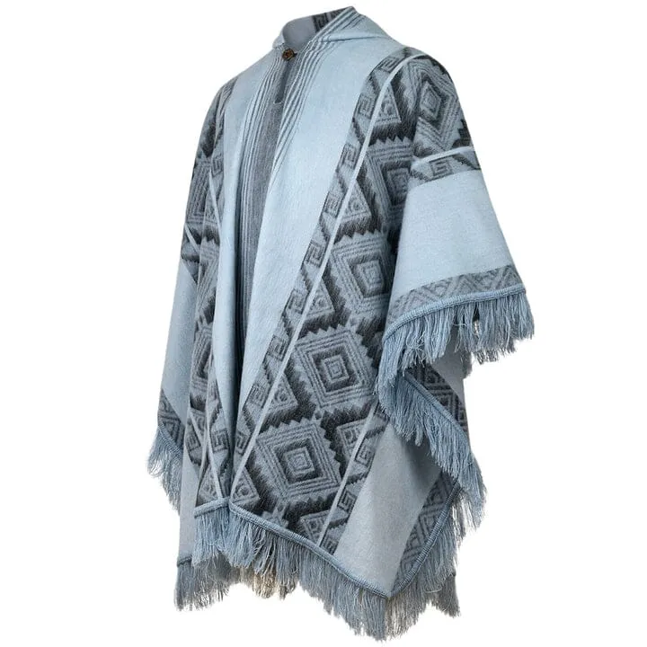 Andean Sky Alpaca Poncho sold by Purely Alpaca product image thumbnail 4