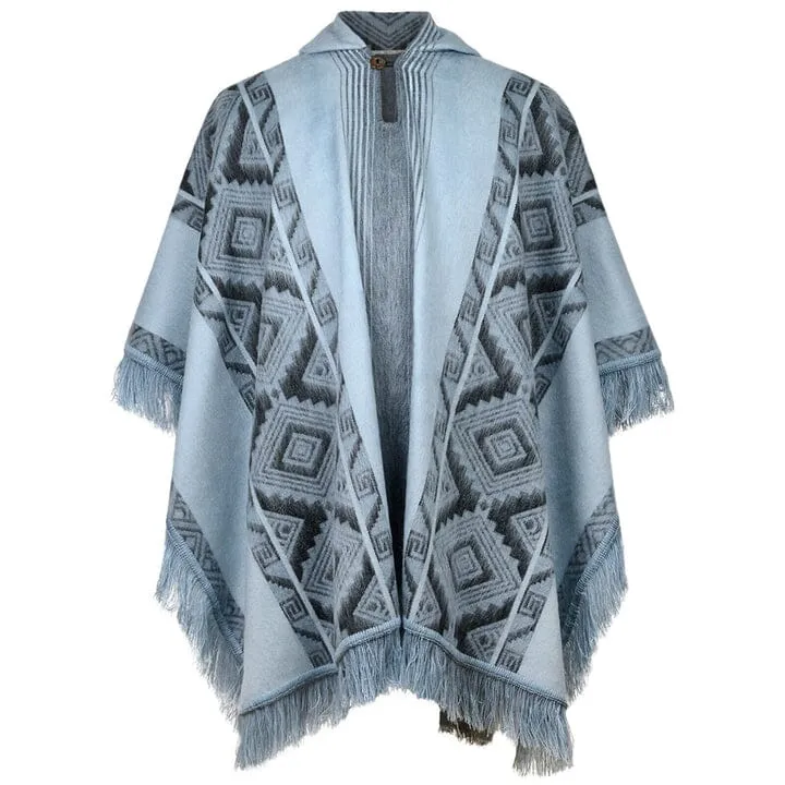 Andean Sky Alpaca Poncho sold by Purely Alpaca product image thumbnail 5