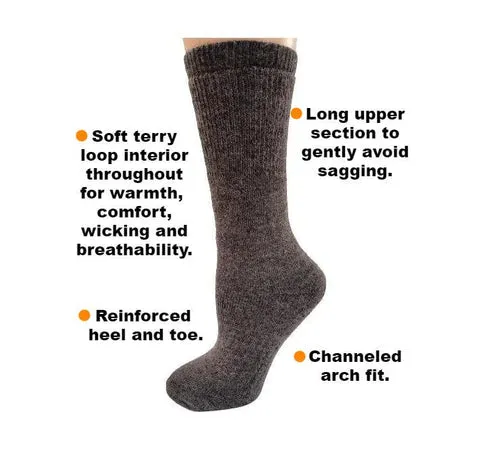 100% Alpaca American Traveler Socks sold by Purely Alpaca