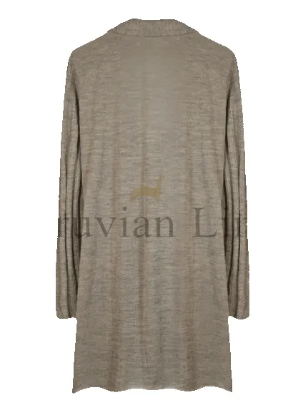 Brisa Alpaca Open Cardigan sold by Purely Alpaca product image thumbnail 3