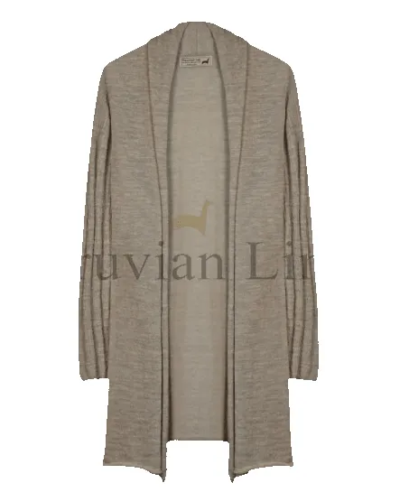 Brisa Alpaca Open Cardigan sold by Purely Alpaca product image thumbnail 4