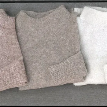 Raya Mock Alpaca Sweater sold by Purely Alpaca product image thumbnail 5