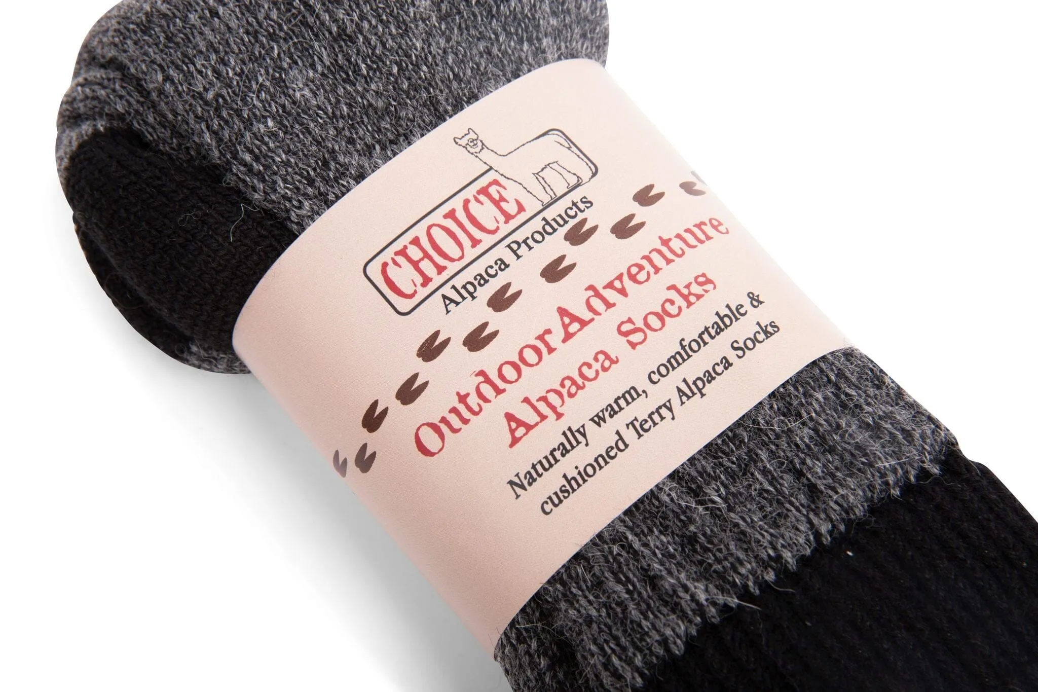 OutdoorAdventure Alpaca Sock sold by Purely Alpaca product image thumbnail 2