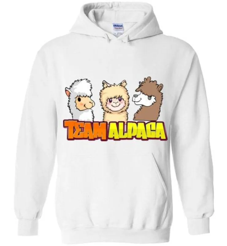 Team Alpaca Gildan Heavy Hoodie sold by Purely Alpaca