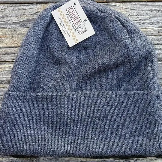 Iditarod 100% Alpaca Beanie Hat sold by Purely Alpaca product image thumbnail 4