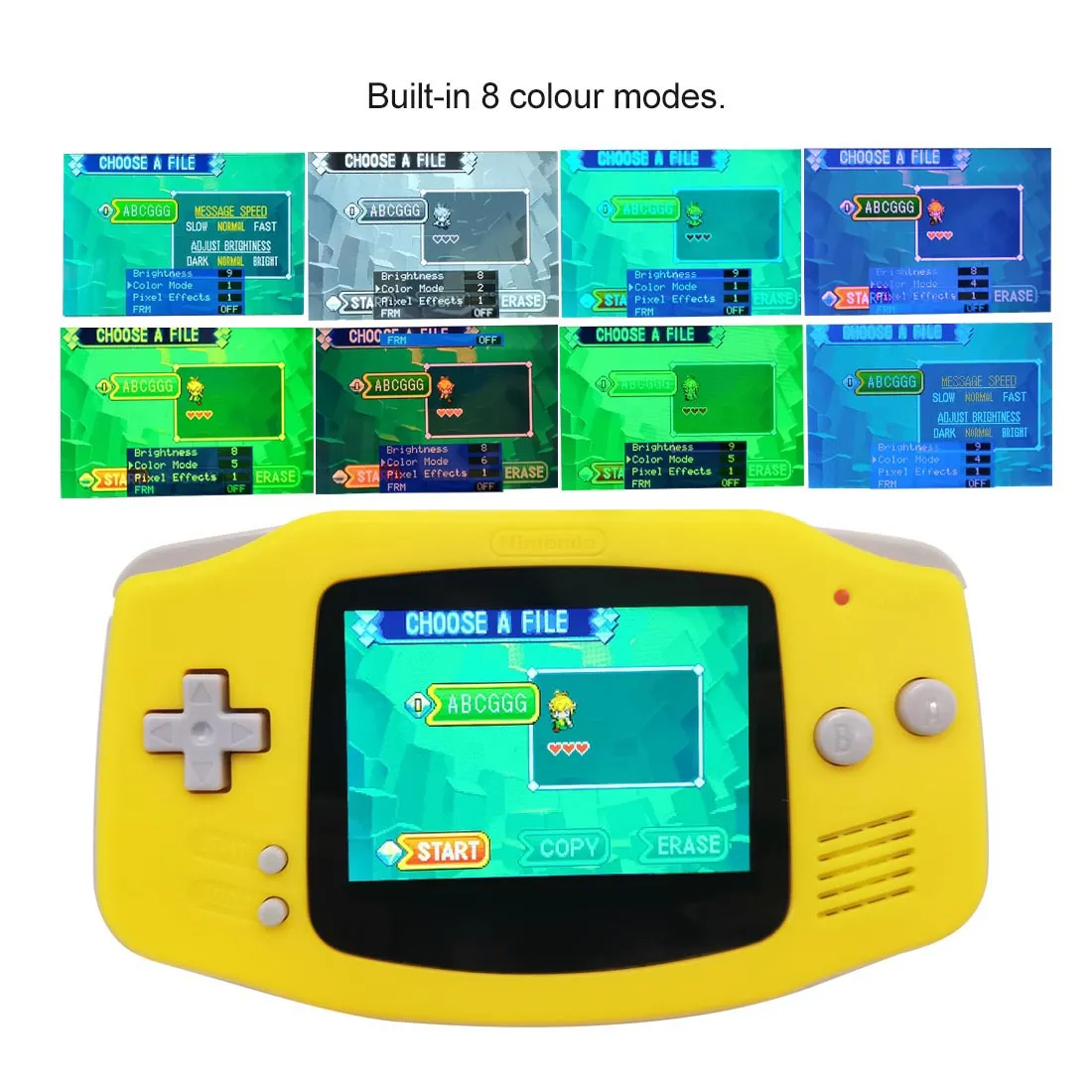 V5 IPS LCD Backlight Kit with Laminated Lens and OSD Kit for Game Boy Advance sold by Retro Modding product image thumbnail 4