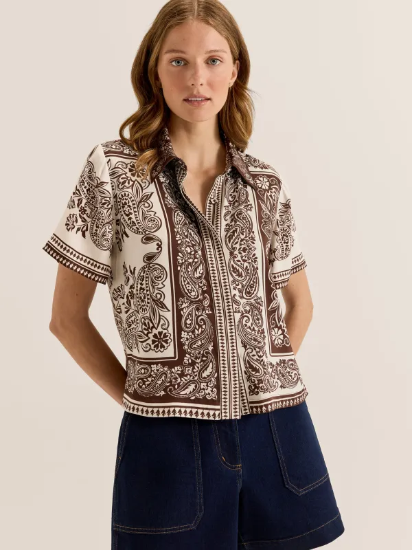 Trinity Relaxed Shirt sold by Review