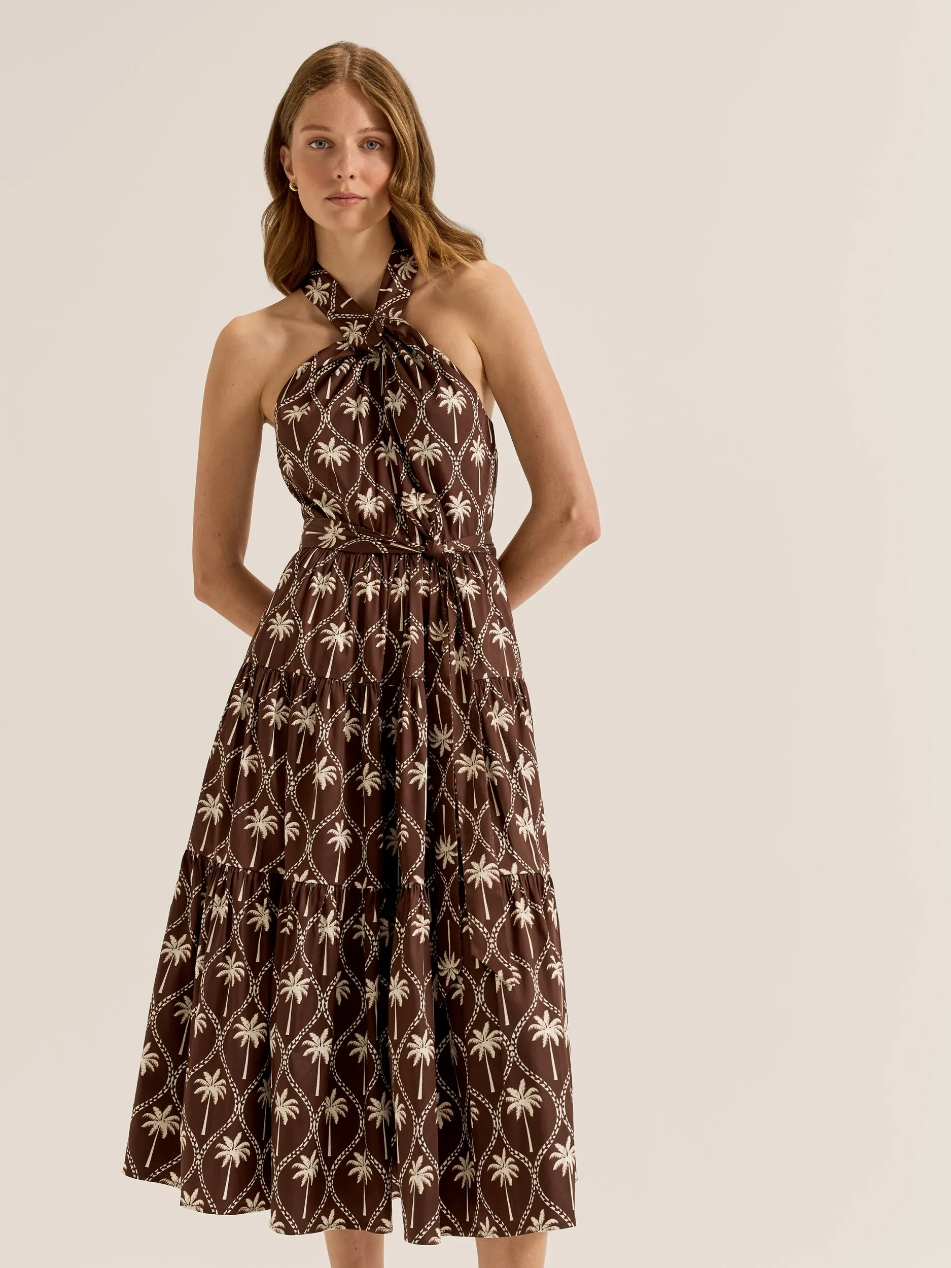 Palms Halter Sun Dress sold by Review product image thumbnail 5