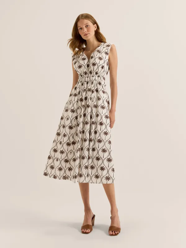 Palms Midi Dress sold by Review