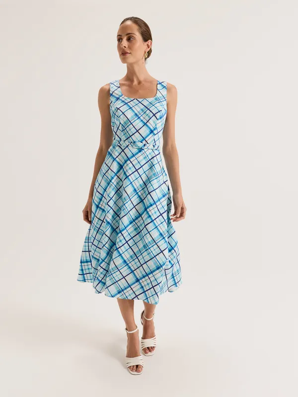 Tribeca Check Dress made by Review