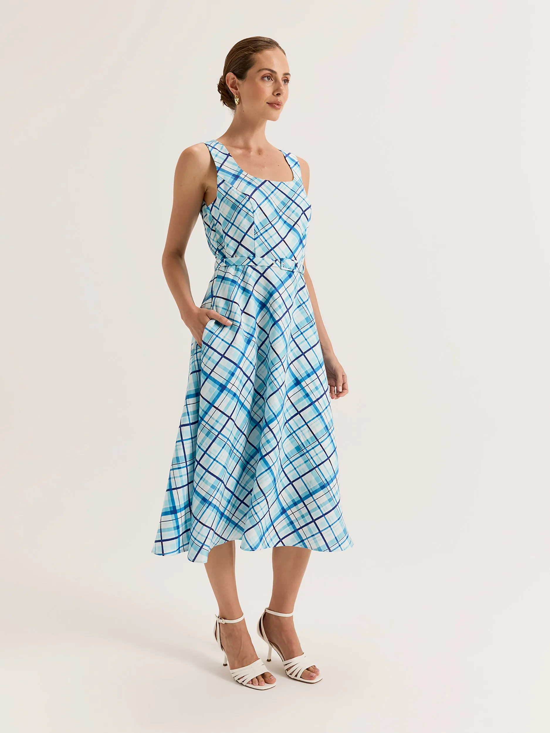 Tribeca Check Dress sold by Review product image thumbnail 4