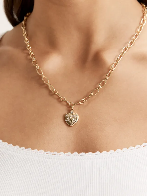 Love Story Necklace sold by Review