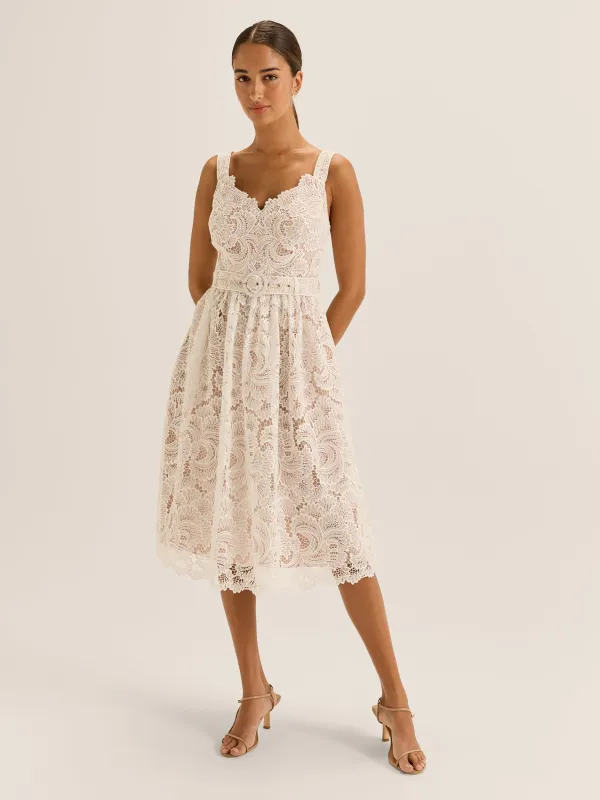 Illusion Lace Dress sold by Review