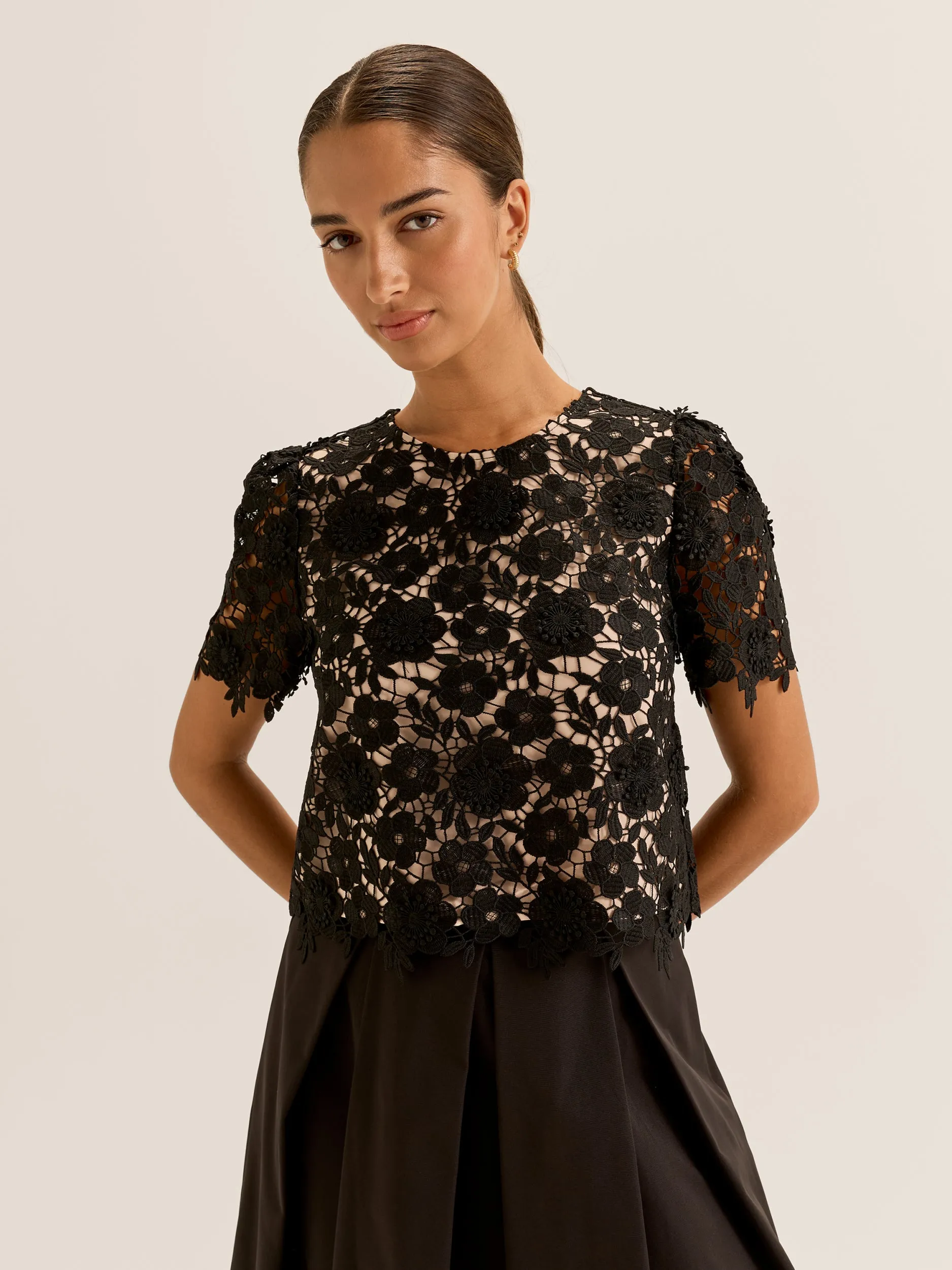 Bloom Lace Top sold by Review