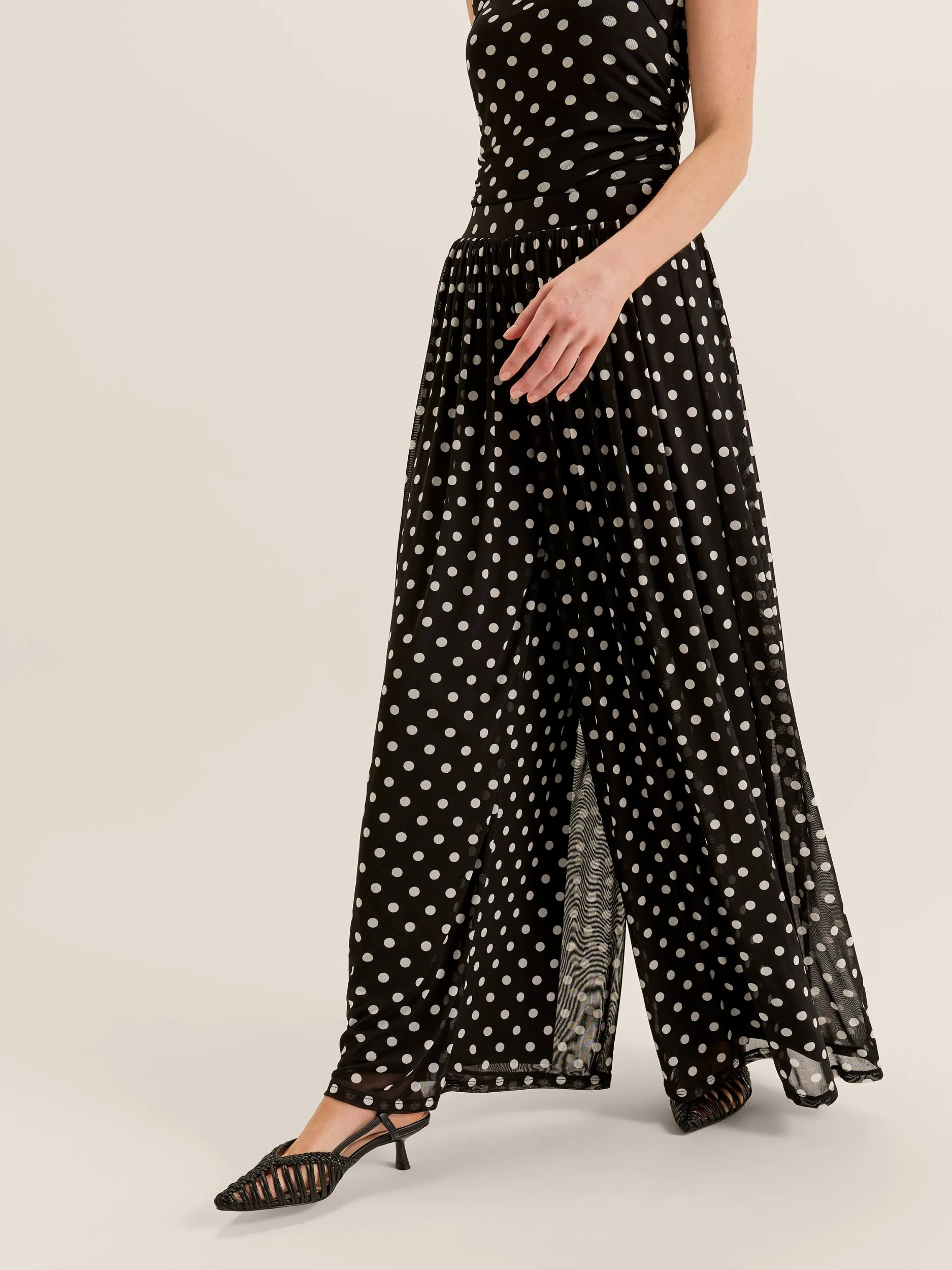 Ava Spot Mesh Pant sold by Review