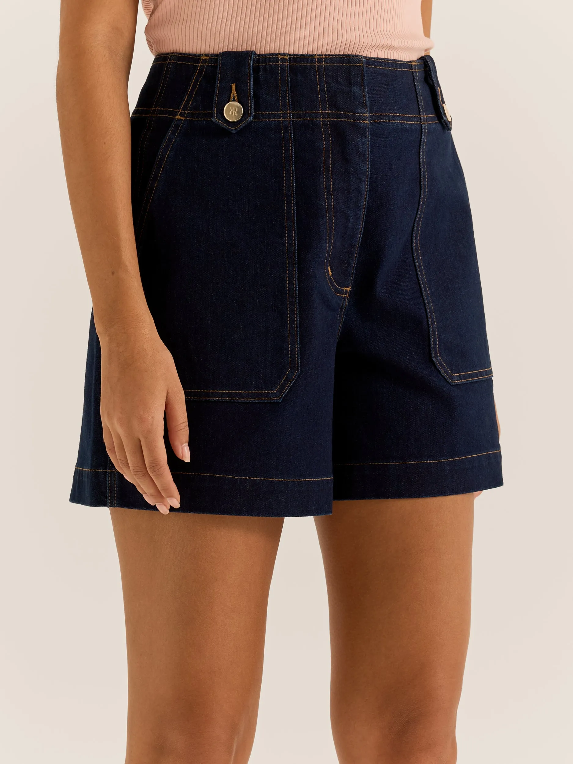 Farrah Denim Shorts sold by Review product image thumbnail 2