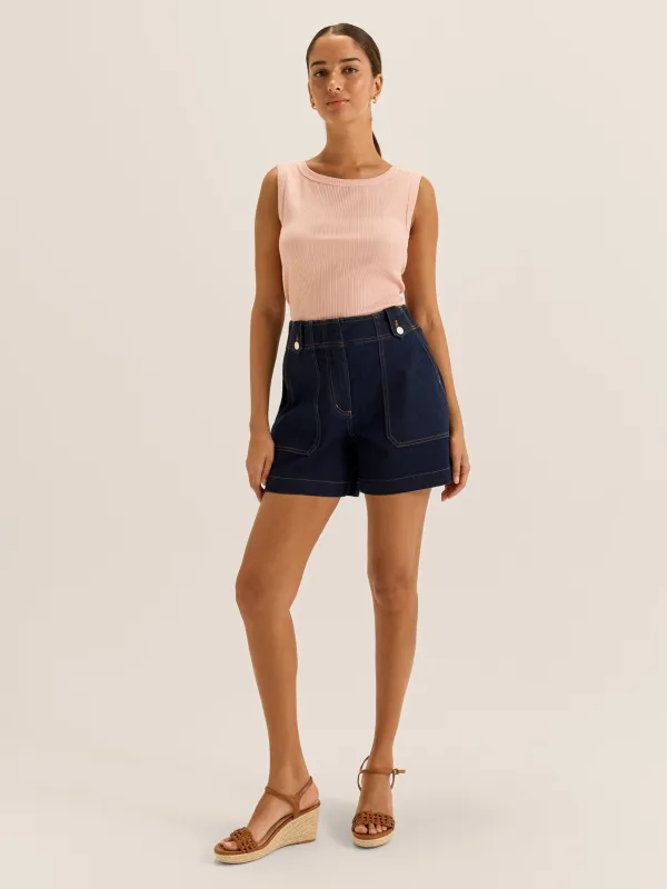 Farrah Denim Shorts made by Review