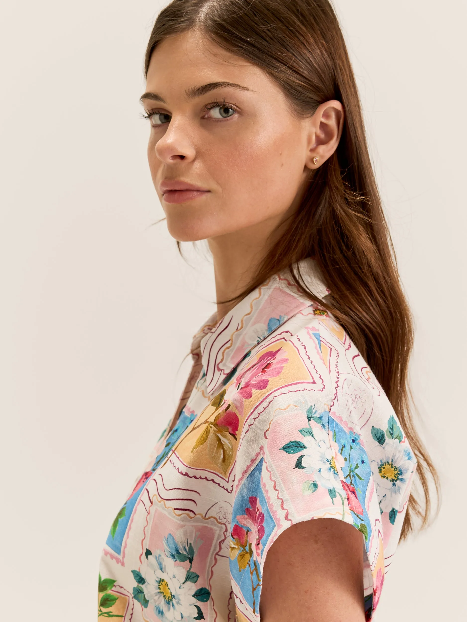 Postcards Shirt sold by Review product image thumbnail 4