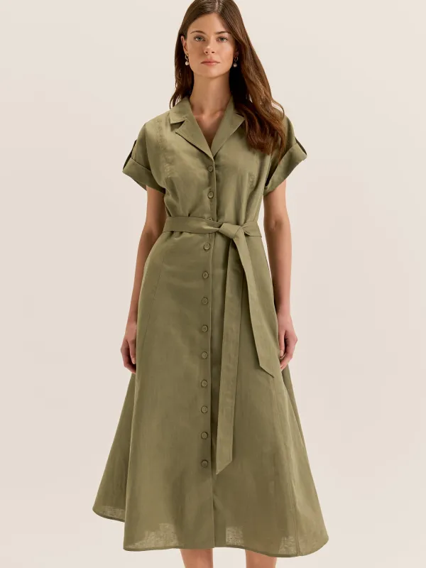 Dorit Shirt Dress sold by Review