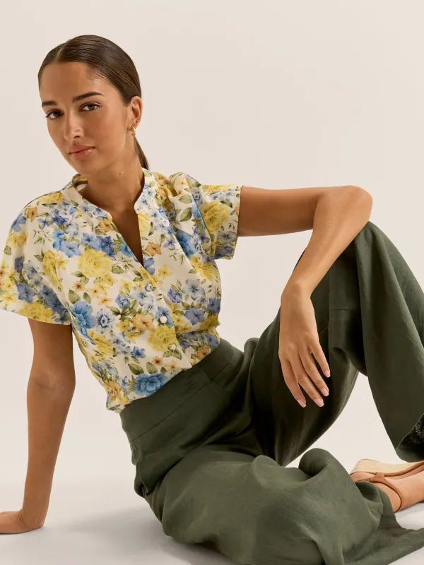 Celine Linen Pants sold by Review