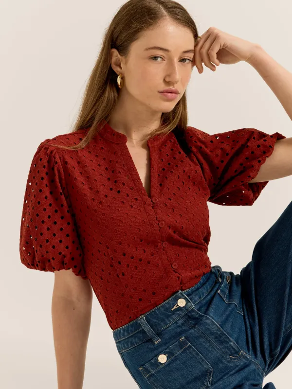 Romy Blouse sold by Review