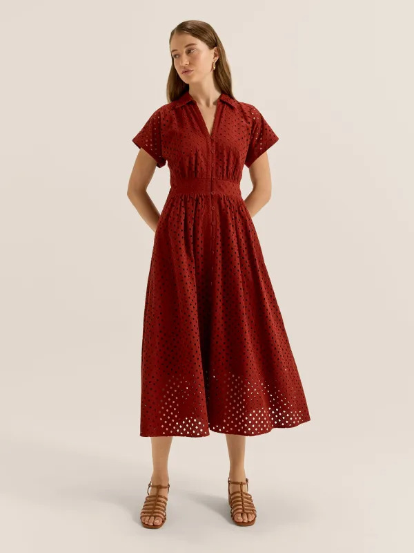 Romy Shirtdress sold by Review