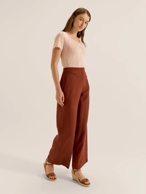 Celine Linen Pants sold by Review