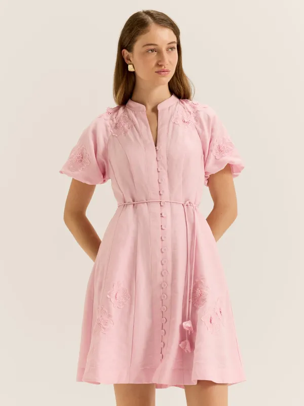 Lulu Petal Dress sold by Review