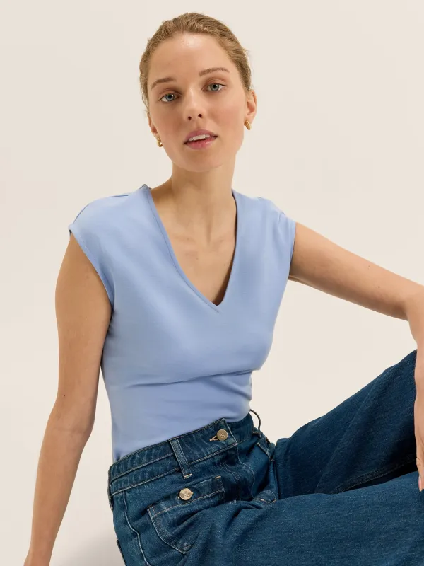 Kimora Ponte Top sold by Review