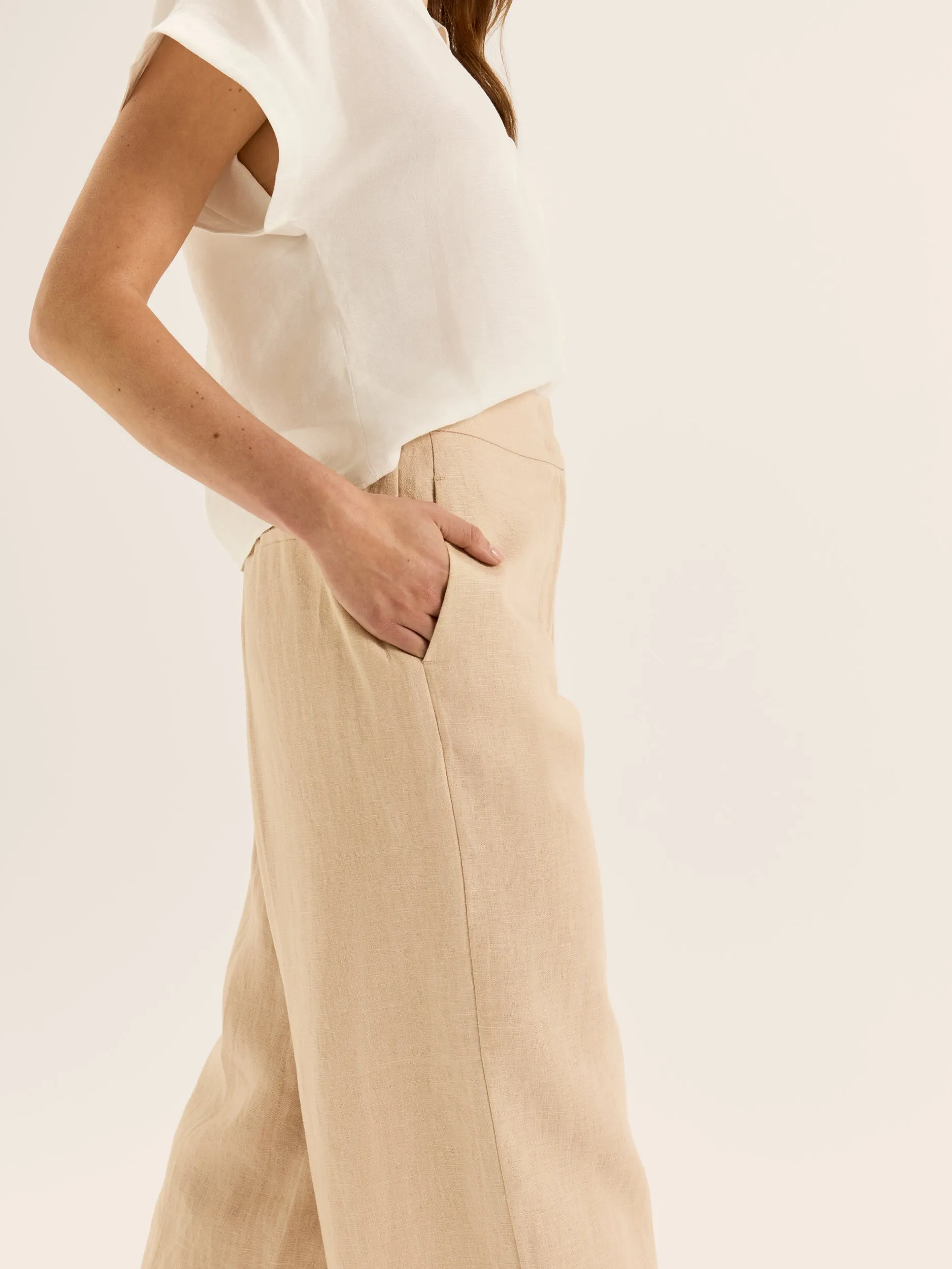 Celine Linen Pants sold by Review product image thumbnail 5
