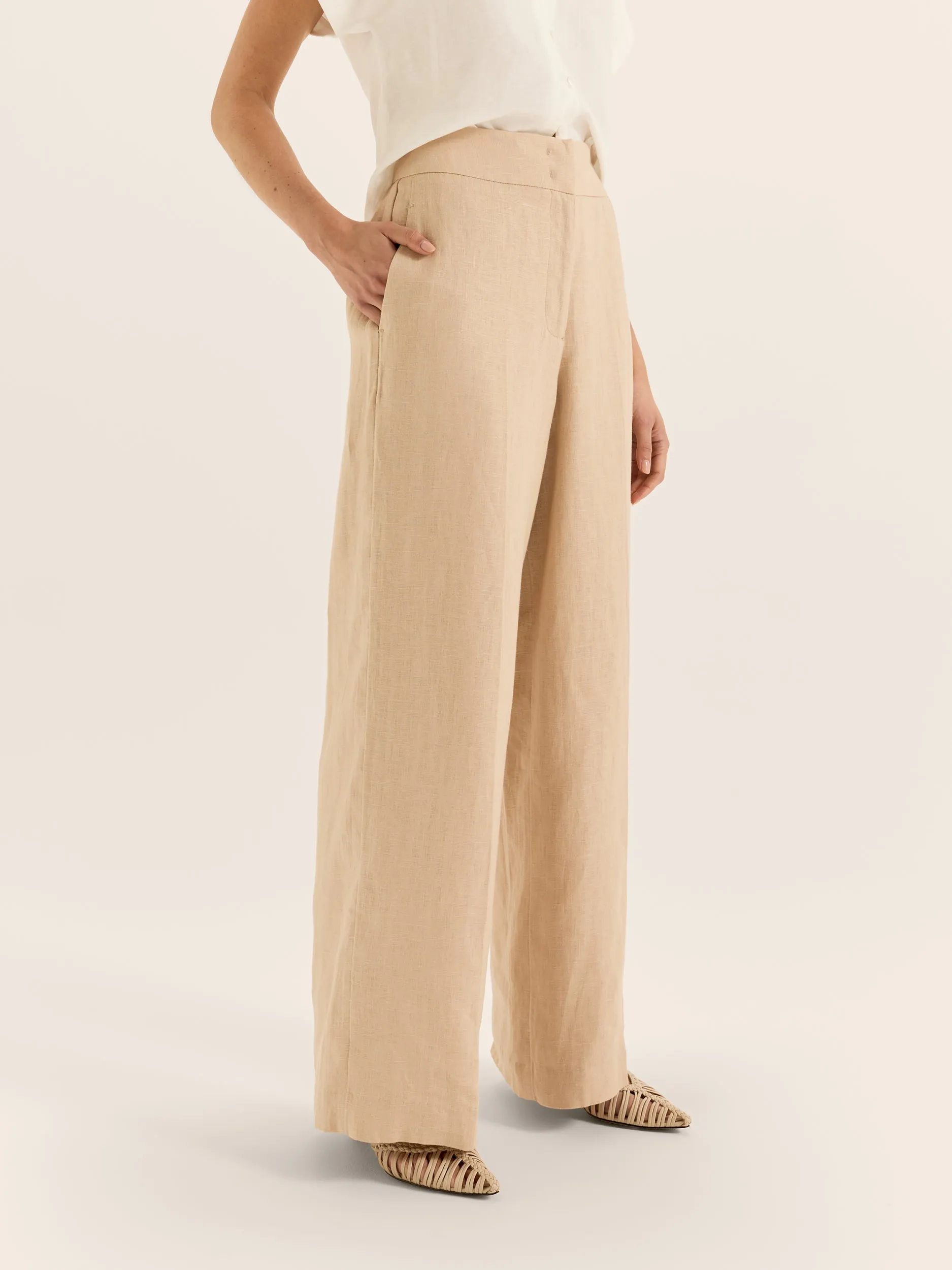 Celine Linen Pants sold by Review product image thumbnail 2