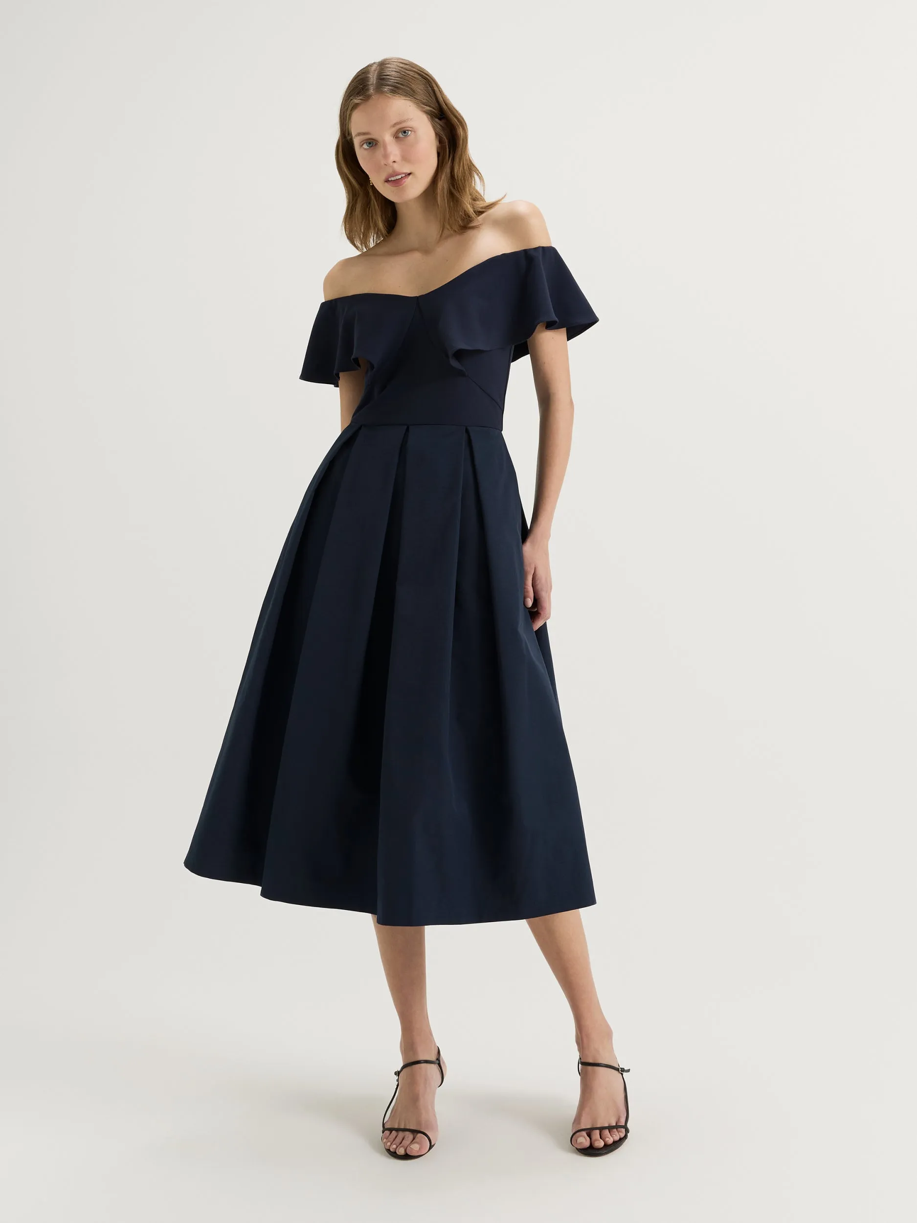 Petal Fluted Dress sold by Review