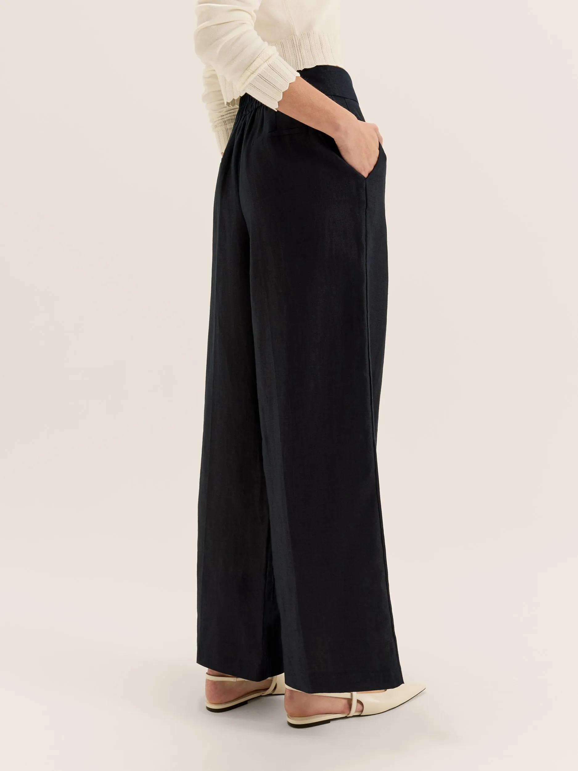 Celine Linen Pants sold by Review product image thumbnail 3